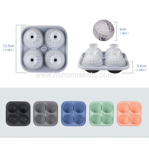 Silicone 4 lattice ice balls